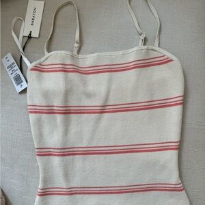 Babaton Cream Fitted Camisole Top